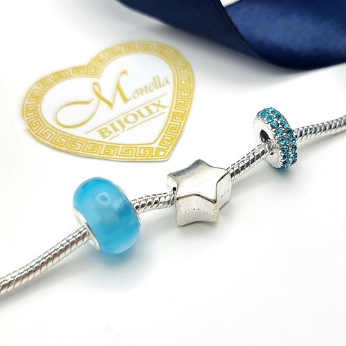 Set charm tema - tema, azzurri