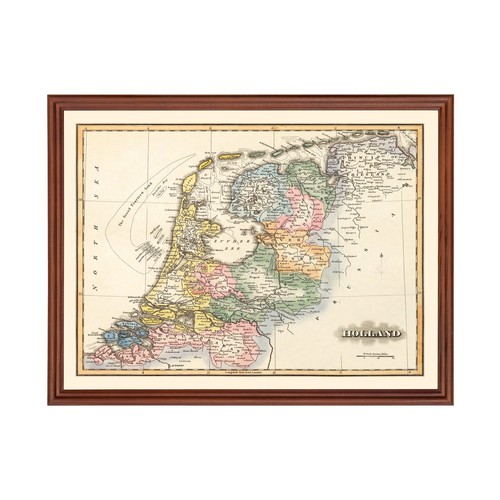 Vecchia mappa dell olanda 1823 - vecchia, dell'olanda