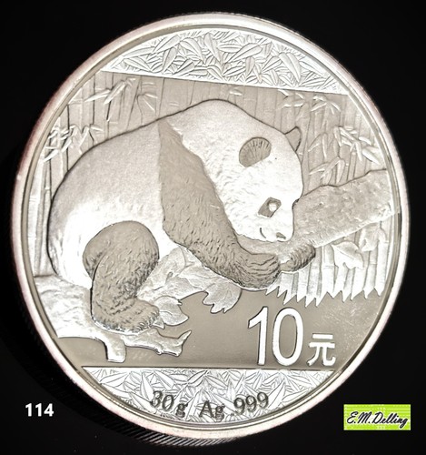 Cina panda 2016 - cina, argento