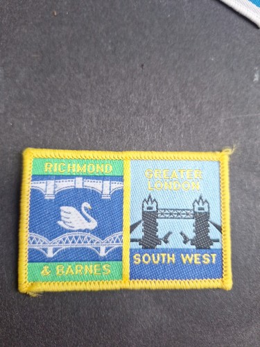 Scout badge district double - scout,