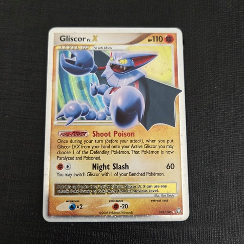 Pokemon card gliscor lv x - -,