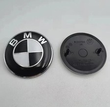 Bmw emblem 82mm motorhaube - 1x,