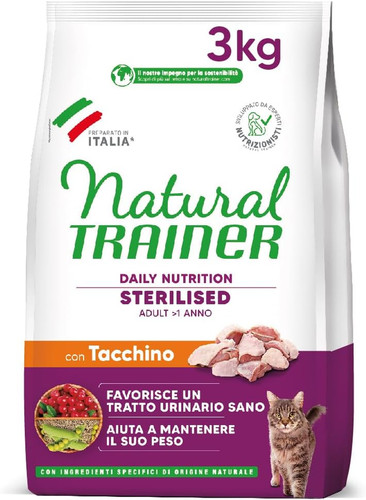 Natural cat sterilised adult - natural,