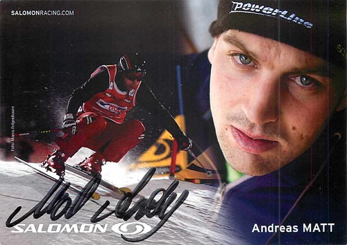 Biglietto autografo andreas - biglietto,