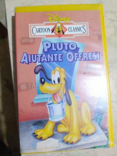 Videocassetta vhs walt disney - walt,