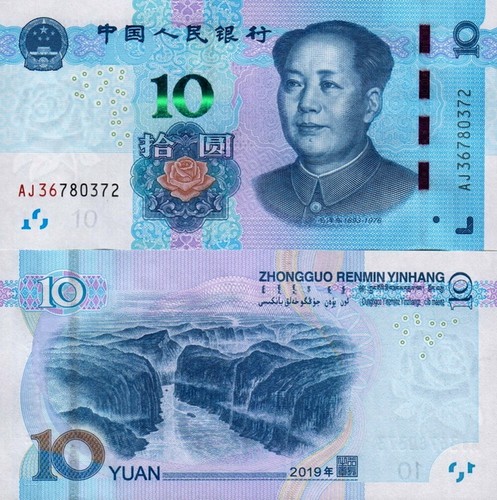 Cina china yuan - china,