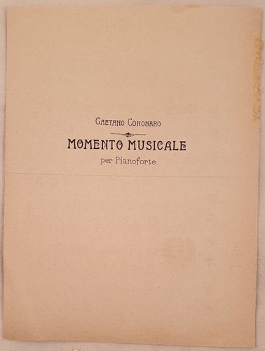 Gaetano coronaro momento - gaetano,
