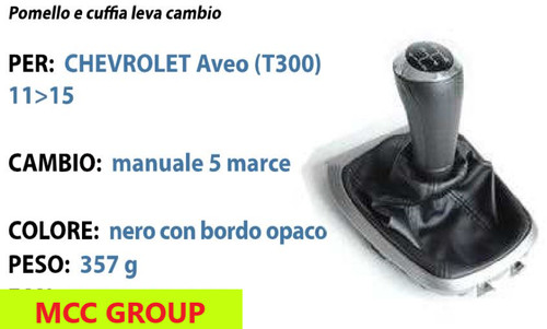 Cuffia pomello leva cambio - cuffia,