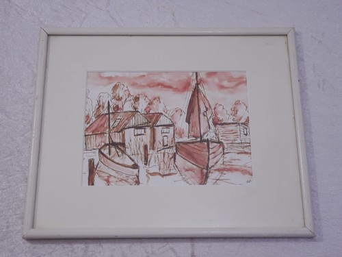 Dipinto acquerello cornice - ad,