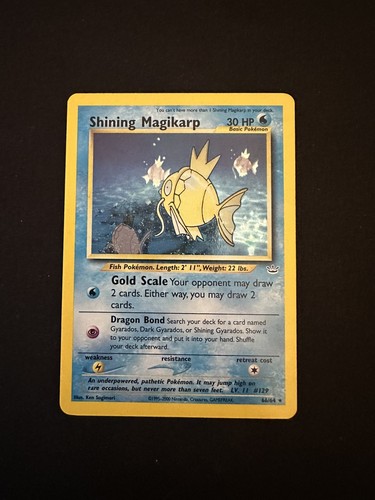 Shining magikarp neo - magikarp, 66/64