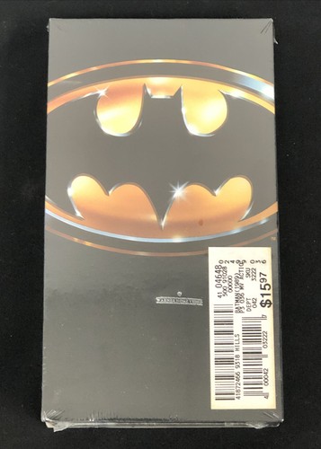 Batman vhs tape 1989 brand - vhs,