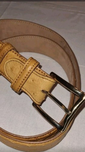Cintura pelle struzzo - in, di