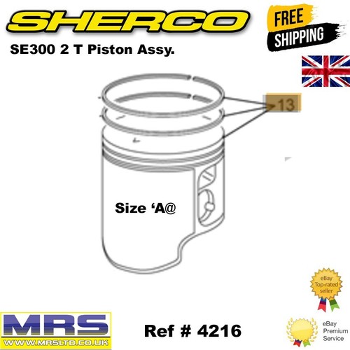 Kit pistone completo sherco - pistone,