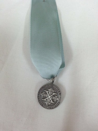 Medaglia gala argento sacro - di,