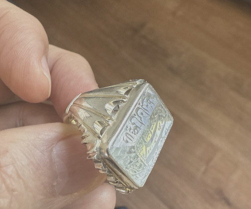 Anello uomo argento - argento, inciso