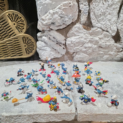 Lotto figurine puffo - lotto,
