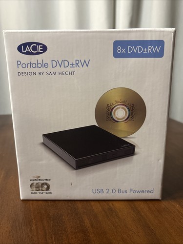 Lacie dvd portatile con - dvd+-rw,