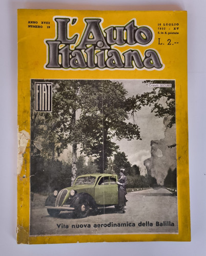 Rivista auto italiana - , fiat