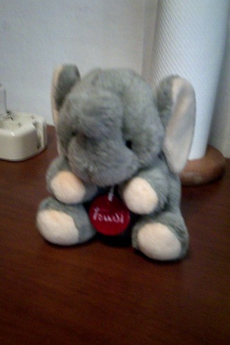 Elefantino peluche trudi - peluche,