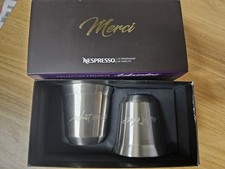 Tazzine espresso Nespresso Pixie 2 pezzi. Nuovo scatola originale