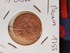 Moneta Polonia 1 Grosz 1755 H