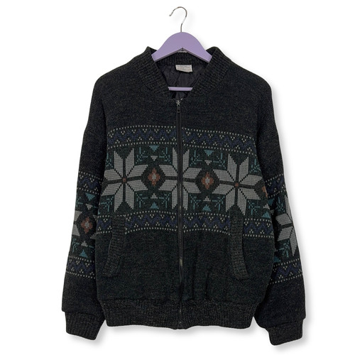 Maglione vintage grigio - maglione,