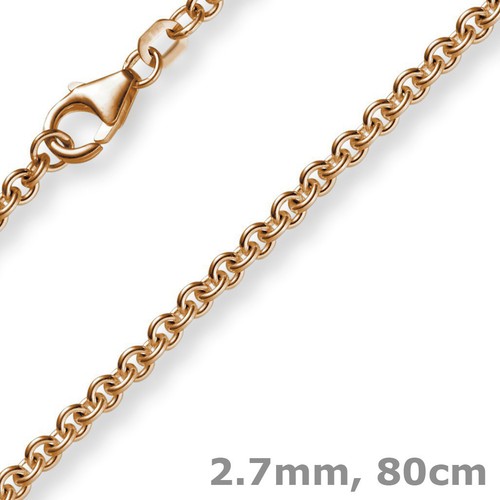 Collana catena rotonda in - a,