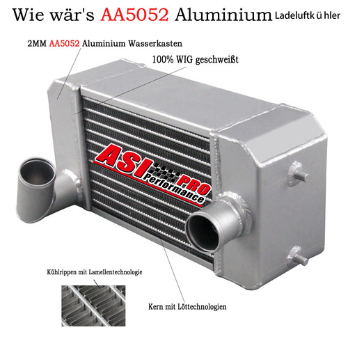 Intercooler alluminio per land - intercooler,