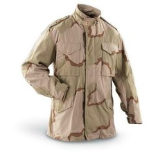 DCU Field Jacket Coat M-65 - tutte le taglie - USGI Military Desert M65 - nuovo senza etichette