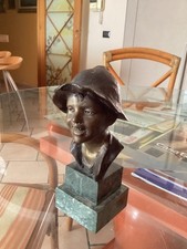 busto in bronzo scugnizzo