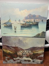 Quadri olio tela 50x70 - olio,