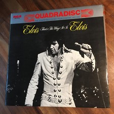 T39 ELVIS PRESLEY That's the way it is Quadradisc Japan NO OBI R4P-5029 QUADRA