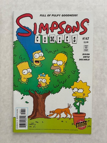 Simpsons comics 147 - comics, (2008)