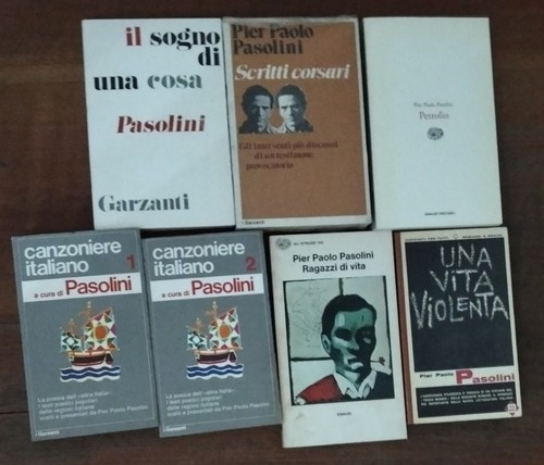 Lotto libri pier paolo - lotto,