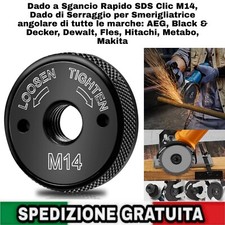 Dado a Sgancio Rapido SDS Clic M14, Dado di Serraggio x Smerigliatrice Angolare 