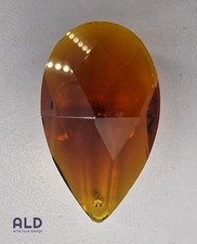 Mandorla in cristallo strass pendaglio 38mm ricambio lampadario lume applique