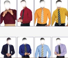 7 camicie in puro cotone taglio classico varie misure - vari modelli disponibili