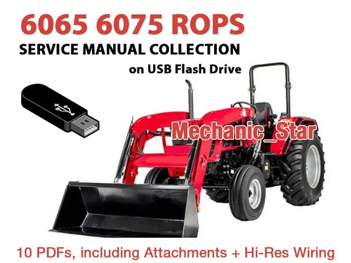 Mahindra 6065 6075 rops - mahindra,