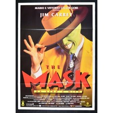 manifesto THE MASK jimmy carrey comics fumetto maschera marvel cameron dia A274