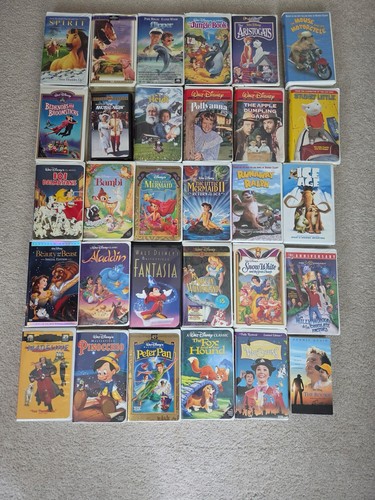 Walt disney vhs tape - vhs, bundle