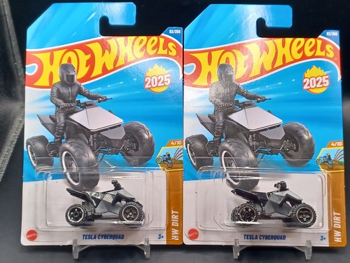 Hot wheels tesla - wheels, cyberquad