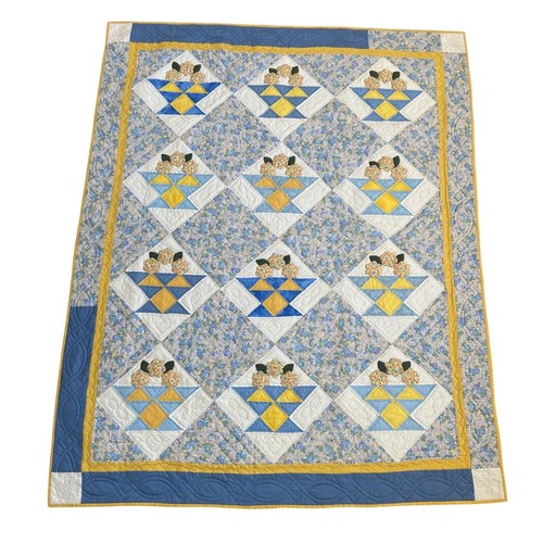 Trapunta vintage fatta mano - fatta, a