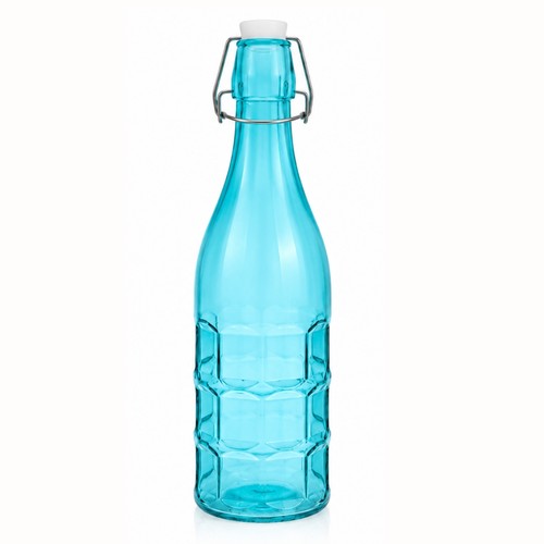 Bottiglia vetro blu - 1l,