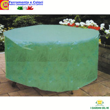 Copertura Telo Protezione Impermeabile Tavolo Tondo Legno Giardino ? 125xh70 cm