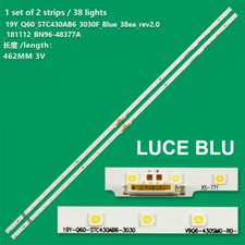 KIT 2 BARRE STRIP 38 LED TV