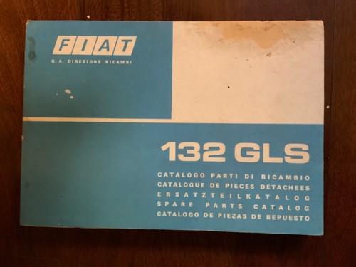 Catalogo ricambi fiat 132 - ricambi,