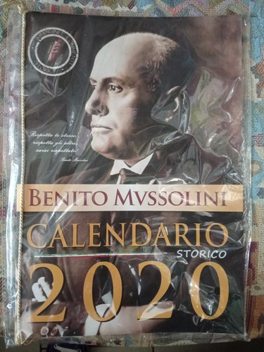 Calendario storico mussolini - calendario,