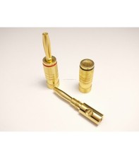 BN07 Terminali connettori maschi a banana per diffusori box casse banane