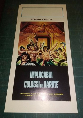 Locandina implacabili colossi - implacabili,