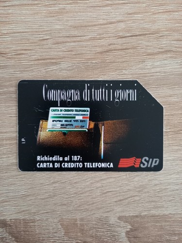 Scheda carta telefonica rara - carta,